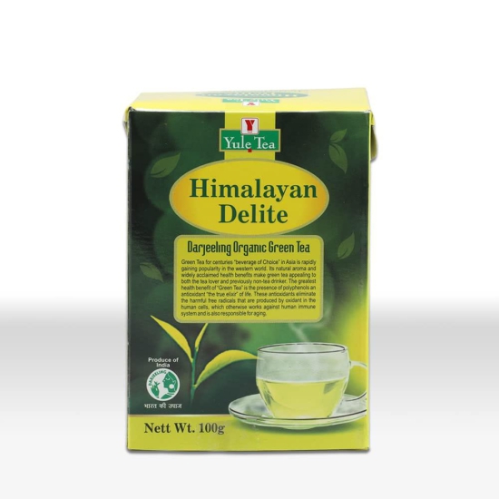 Yule Tea- Himalayan Delite Darjeeling Organic Green Tea