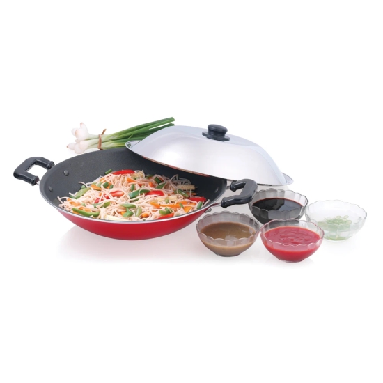 Premier Non Stick Chinese Wok - 30 cm