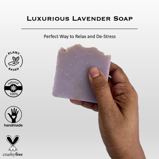 Luxurious Lavender Soap-Pack of 3