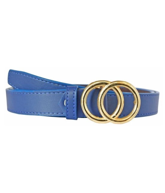 Loopa Blue PU Casual Belt - None