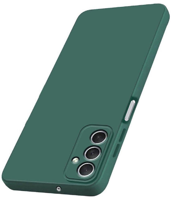 Case Vault Covers - Silicon Soft cases Compatible For Silicon Samsung Galaxy F54 5G ( Pack of 1 ) - Green