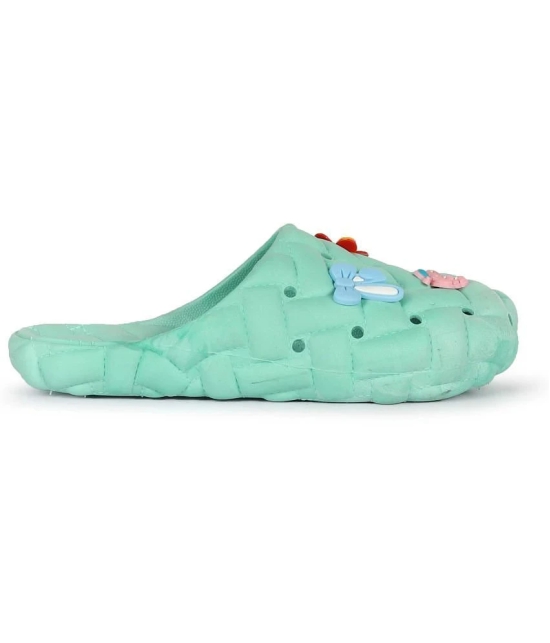 Aadi Green Womens Toe Covered Flip Flop - None