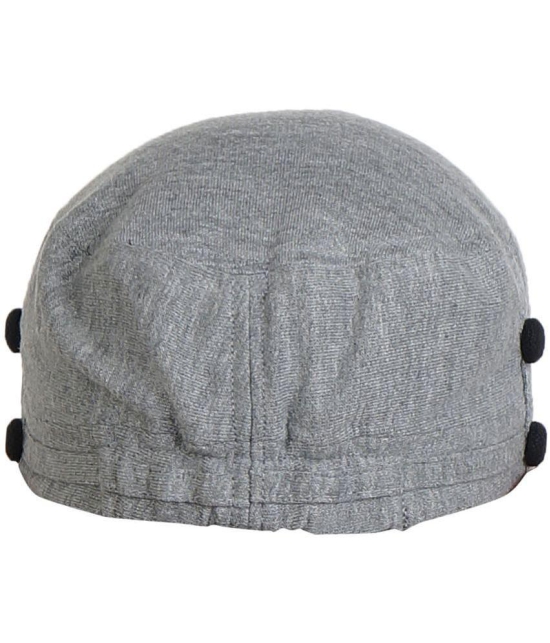 Zacharias - Gray Cotton Mens Cap ( Pack of 1 ) - Gray