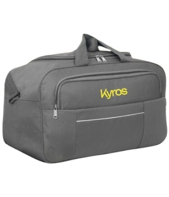 Kyros 52 Ltrs Grey Polyester Duffle Bag - Onesize