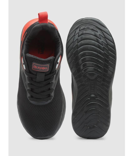 Action - Black Boys Running Shoes ( 1 Pair ) - None