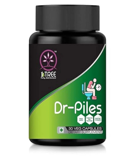 1 Tree Dr Piles Capsules–Piles Care Tablet-Piles Free Capsules Capsule 30 gm Pack of 1