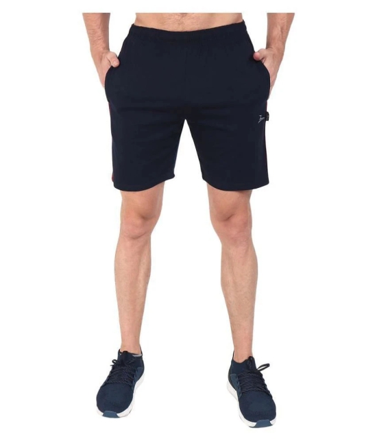 Zeffit Navy Shorts Single - None