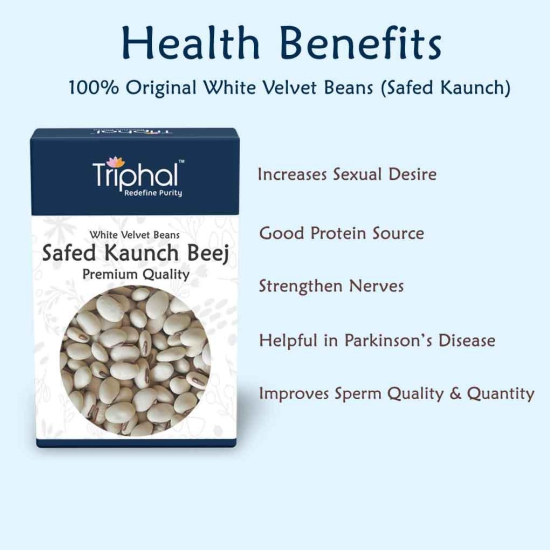 Kaunch Beej Safed – White Velvet Beans | Premium Quality Seeds