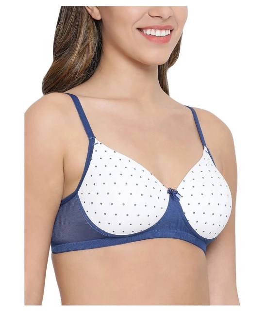 Clovia Polyamide T-Shirt Bra - White - 34C