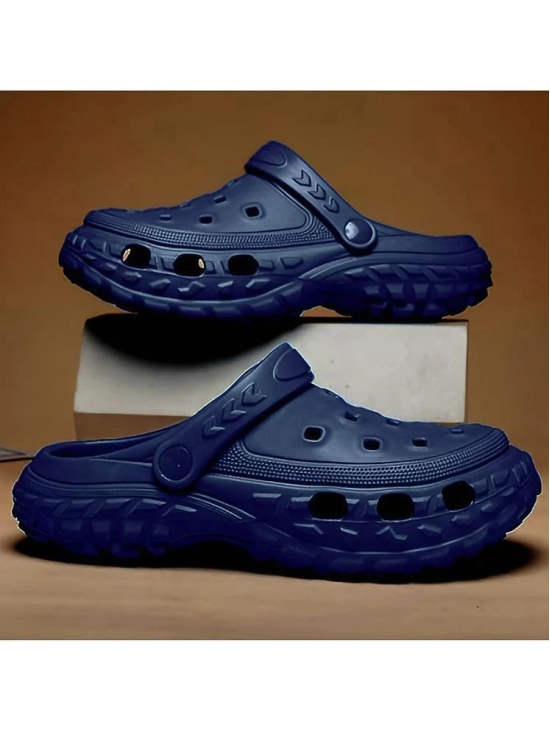 Secritas - Navy Blue Mens Clogs - None