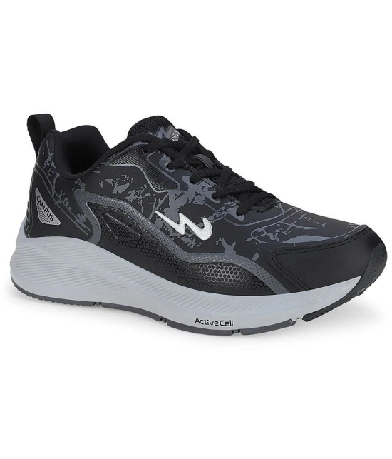 Campus CAMP-DRAX Black Mens Sports Running Shoes - None