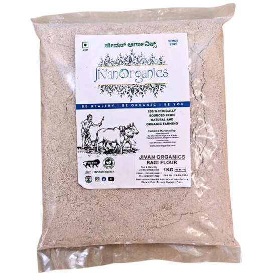 Jivan Organics | Ragi Flour | 1KG