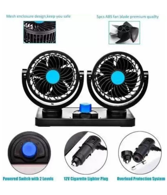 PENYAN Dashboard Fan Black