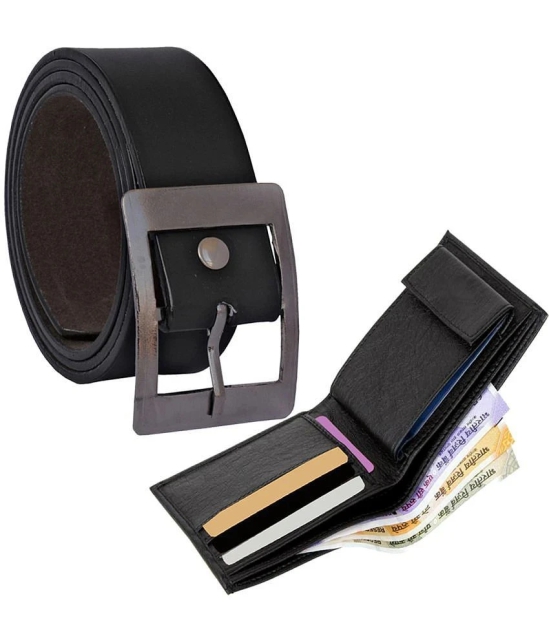 Loopa - PU Mens Belts Wallets Set ( Pack of 1 ) - None