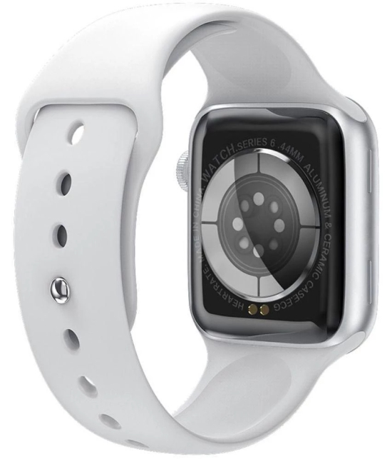 Life Like Series 9 BT Calling Wireless Charger White Smart Watch