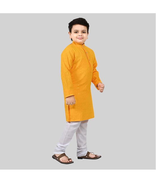 Arshia Fashions - Yellow Cotton Blend Boys ( Pack of 1 ) - None