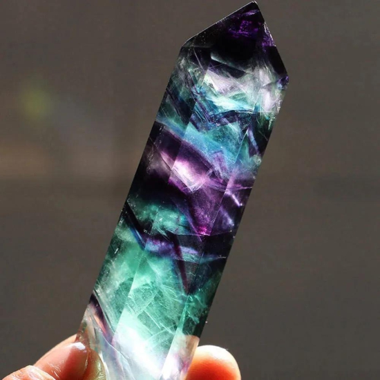 Natural Fluorite Crystal-3cm