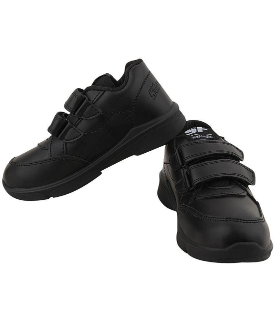 Stanfield Unisex School Shoes Black - Black Mens Sneakers - None