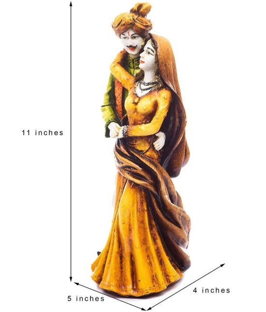 eCraftIndia Couple & Human Figurine 27 cm - Pack of 1