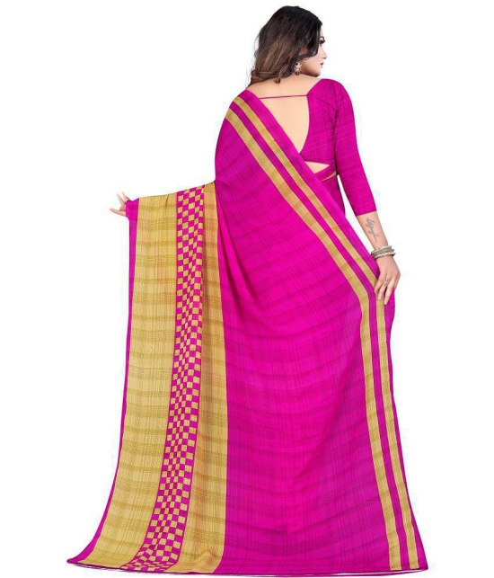 LEELAVATI - Multicolor Georgette Saree With Blouse Piece ( Pack of 1 ) - Multicolor