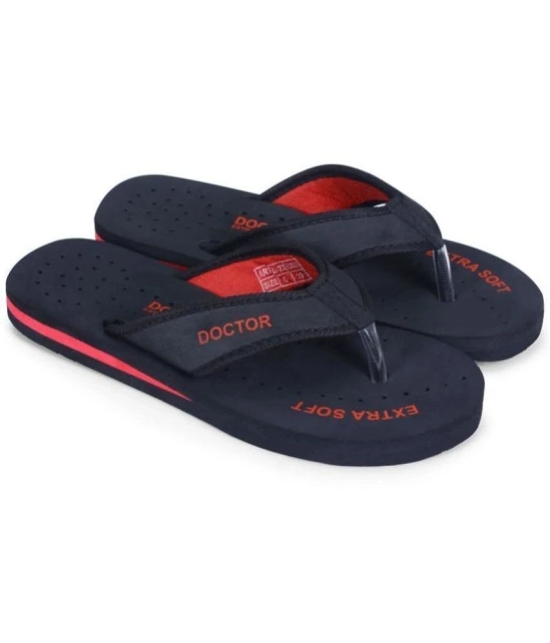 DOCTOR EXTRA SOFT - Navy Blue Womens Slipper - None