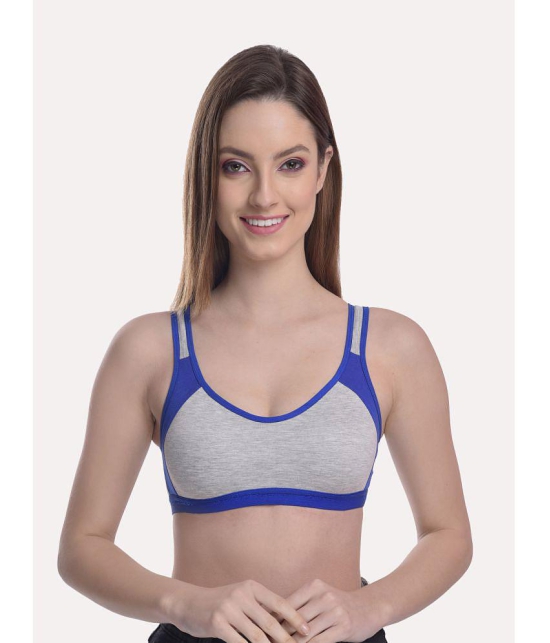 Softskin Poly Cotton Seamless Bra - Multi Color Pack of 3 - None