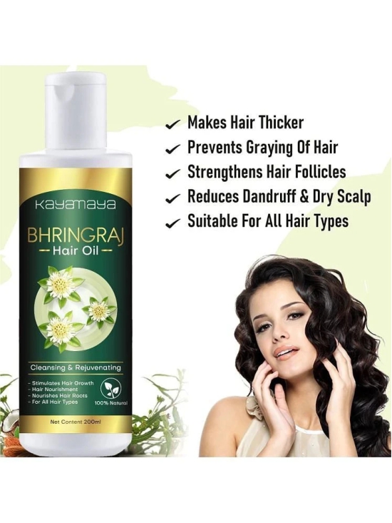 Bhringraj Hair Oil with Bhringraj & Amla for Intense Hair Treatment Hair Oil