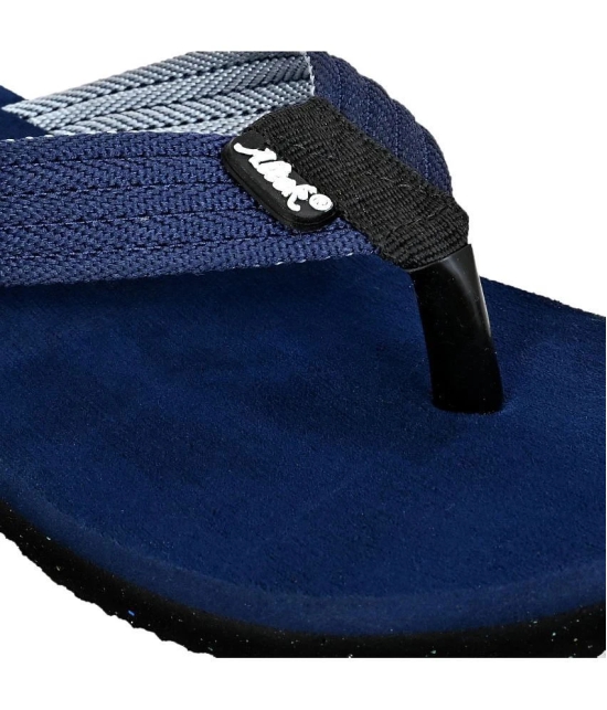 Altek - Navy Mens Thong Flip Flop - None