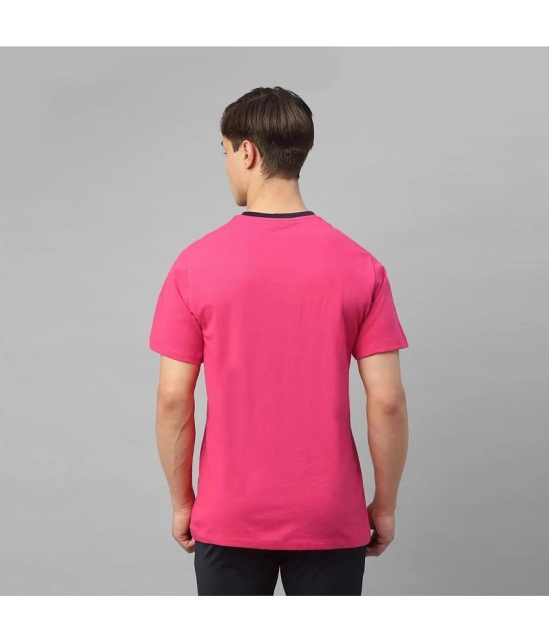 Dida Sportswear Pink Polyester Regular Fit Mens Sports T-Shirt ( Pack of 1 ) - None