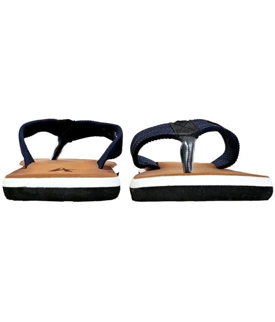 Altek - Navy Mens Thong Flip Flop - None