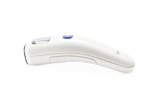 Omron MC 720 Non Contact Digital Infrared Forehead Thermometer With 1 Second Quick Measurement, 3 in 1 Measurement Mode, Auto On/off & Backlight