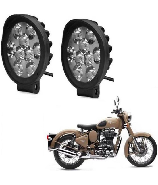 Leavess - Fog Light For All Bike Make ( Pack of 2 )