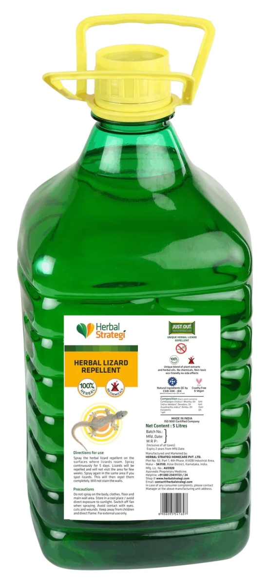 Herbal Strategi Lizard Repellent Refill 500 ML