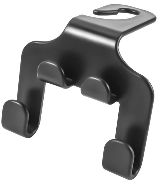 GEEO Hook Type Holder for Headrest Black