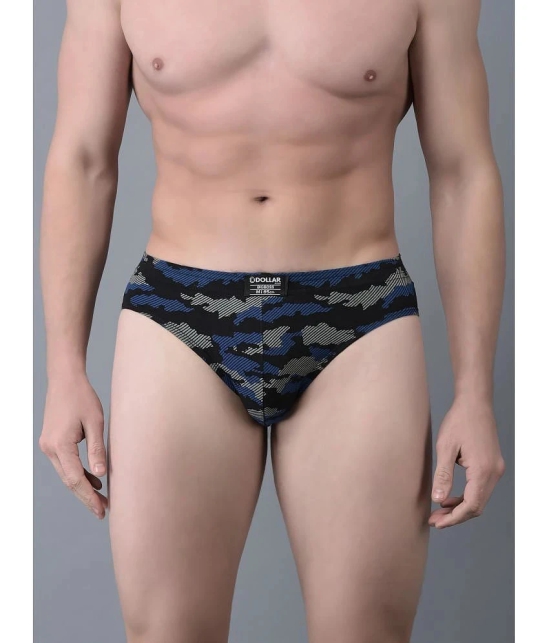 Pack of 3 Dollar Bigboss Assorted Printed Cotton Blend Men Brief - None