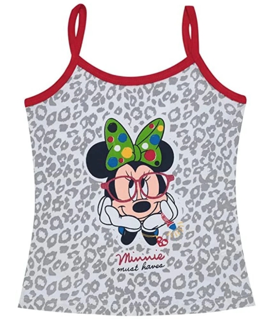 BODYCARE Minnie & Friends Girls Vest Pack Of 3-Assorted - None