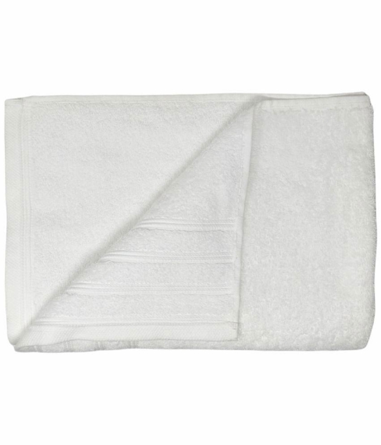 Gahoifab Single Cotton Bath Towel White - White