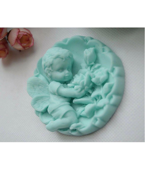 Craftial curve Silicone Sweet Moulds 150 mL - Light Blue