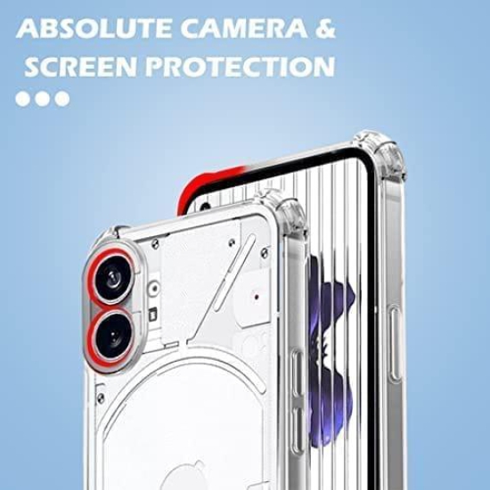 Winble Nothing Phone 1 5G Back Cover Case Camera Protection Transparent