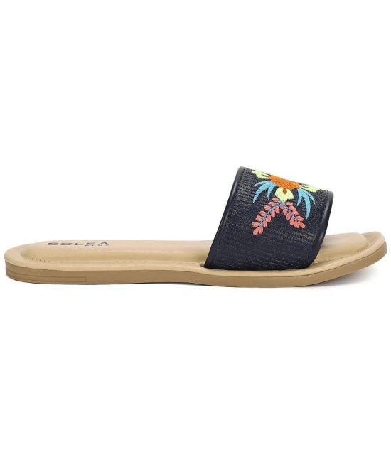 Paragon Navy Floater Sandals - None