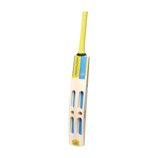 CSK Whistle Podu - Cut Frame Kashmir Willow Tennis Bat-6 / Orange/Yellow / Kashmir Willow Bat