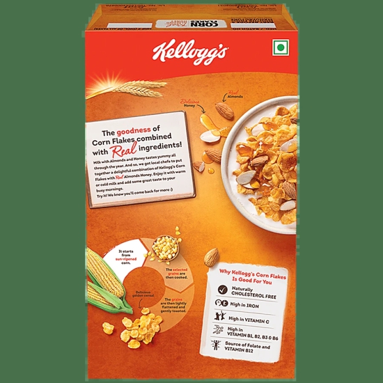 Kelloggs Corn Flakes Almond & Honey, 300 Gm