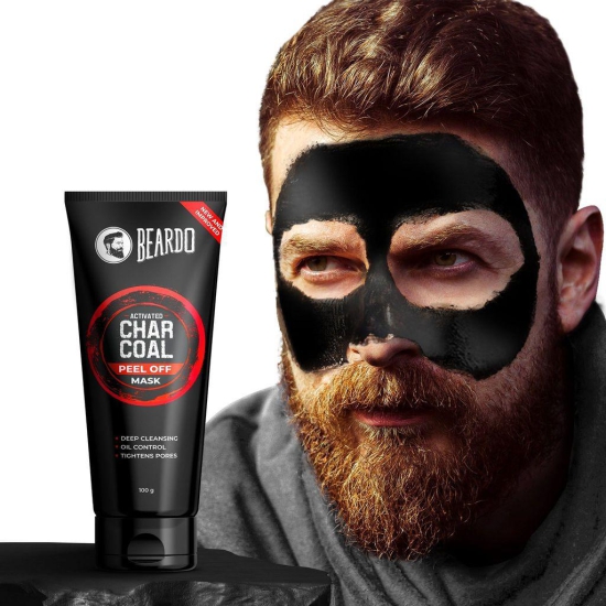 Beardo Activated Charcoal Peel Off Mask