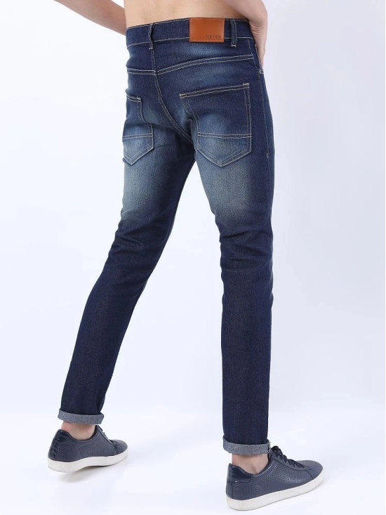 Ketch Skinny Fit Basic Mens Jeans - Indigo ( Pack of 1 ) - None