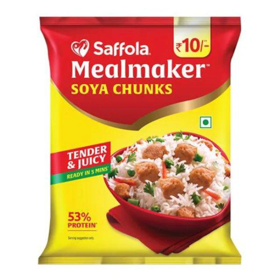 Saffola Mealmaker Soya Chunks 45 Gms