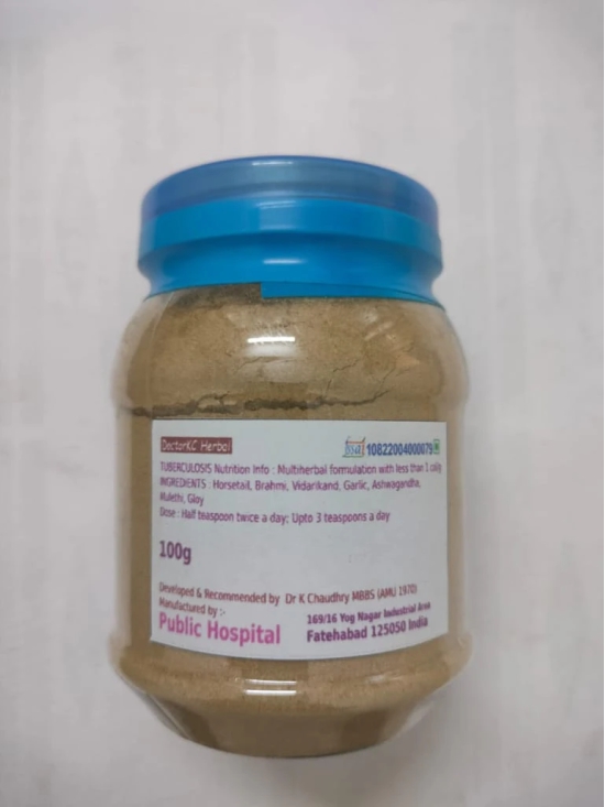 Tuberculosis VH Herbal Supplement Powder