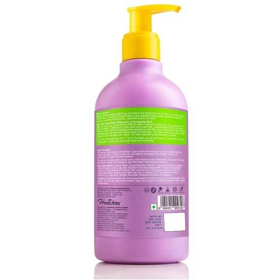 3-in-1 Tip to Toe Wash - Mango Kids Shampoo + Conditioner + Body Wash - 300 ml