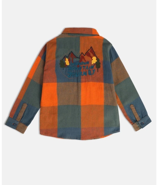 MINIKLUB ORANGE SHIRT For KIDS BOYS - None