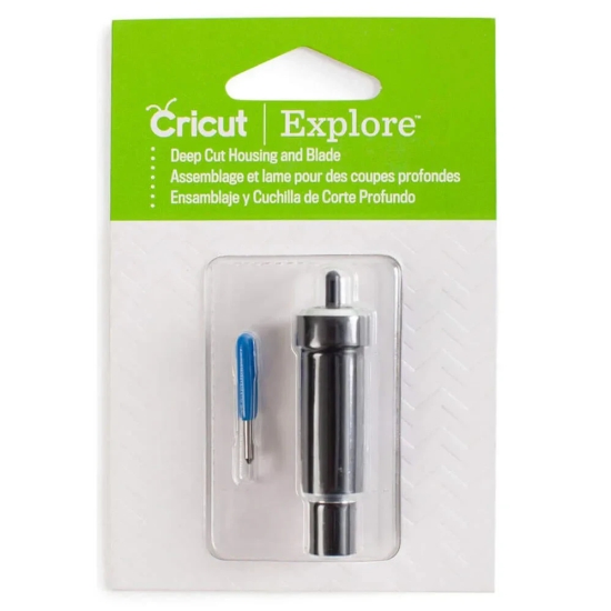 Cricut Explore/Maker Deep-Point Blade With Housing