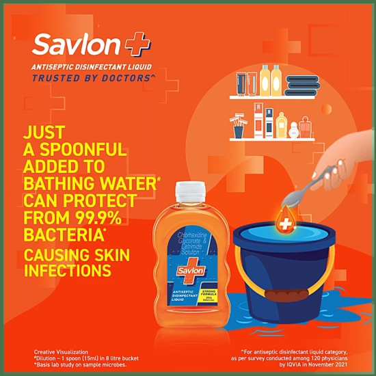 Savlon Antiseptic - Disinfectant Liquid, 500 Ml